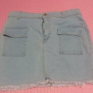 Light Denim Skirt by Daisy